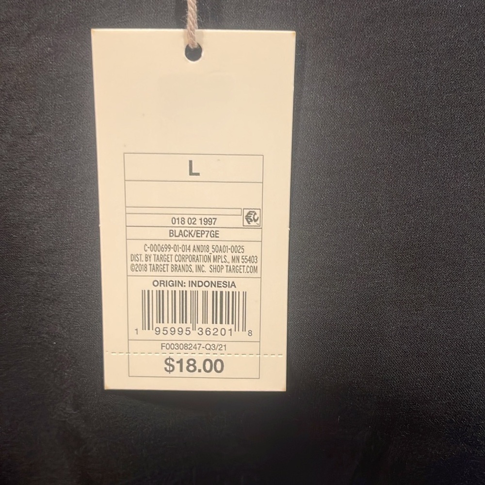 A New Day (Target)Black and White & Melon colors.Women's Camisole Top. EUC szL - Picture 2 of 7